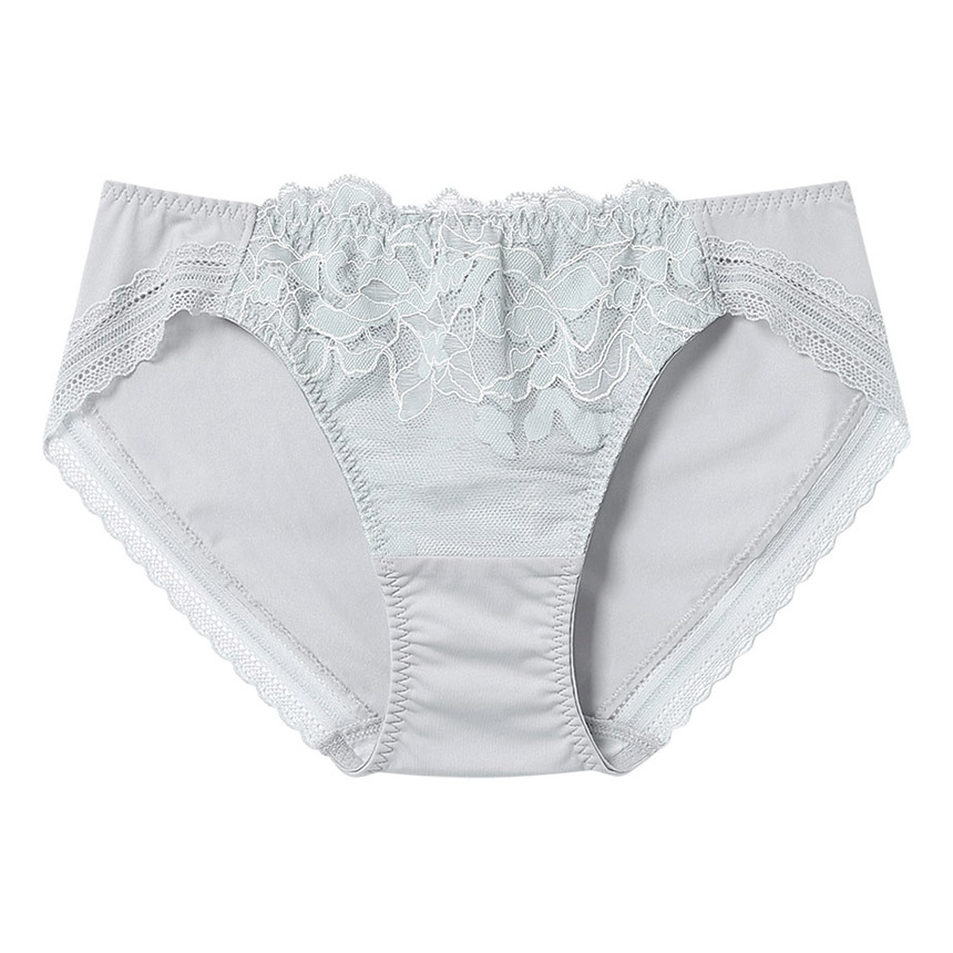 PUN201|ウンナナクール une nana cool リボンブラレース スタンダードショーツ M/L