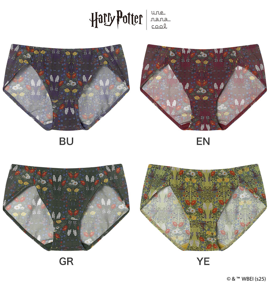PUN229|ウンナナクール une nana cool Harry Potter × une nana cool 364 シンプル スタンダードショーツ M/L