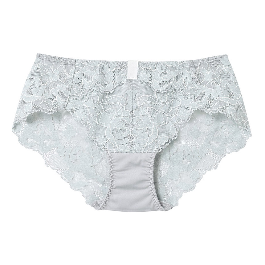 PUN501|ウンナナクール une nana cool リボンブラレース 総レースショーツ M/L