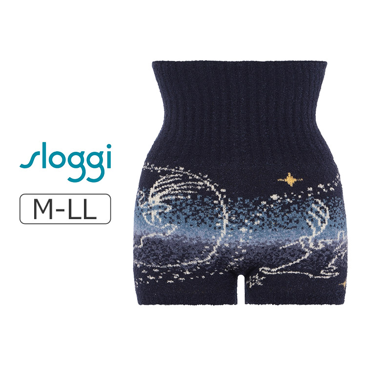 G074KPT2|トリンプ スロギー G074シリーズ ニット柄 ニットパンツ 2分丈 M-LL