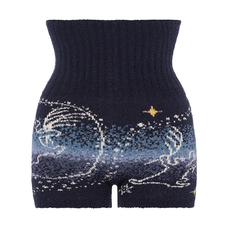 G074KPT2|トリンプ スロギー G074シリーズ ニット柄 ニットパンツ 2分丈 M-LL