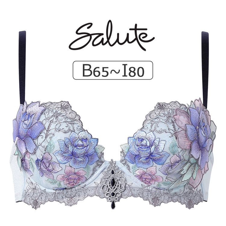 BTJ423|ワコール サルート 23グループ 23G ブラジャー単品 P-upタイプ BCDEFGHIカップ アンダー 65/70/75/80cm