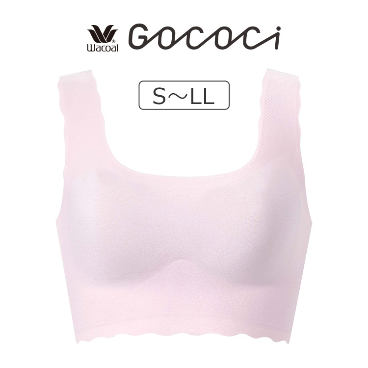 CGG510|ワコール GOCOCi ゴコチ ベンベルグ カップ付きハーフトップ S/M/L/LL