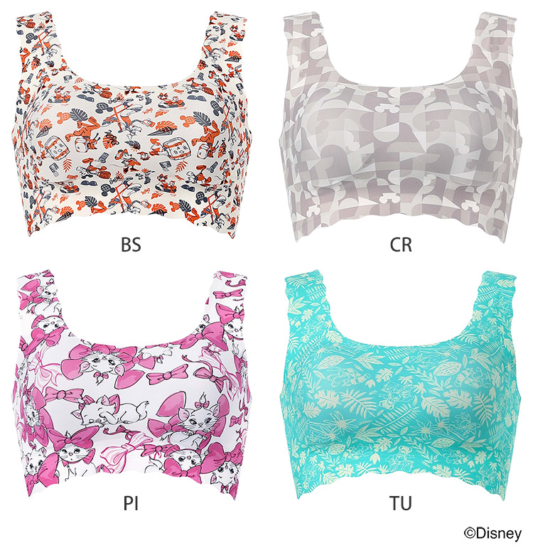 CGG537|ワコール GOCOCi ゴコチ ディズニーコレクション ハーフトップ S/M/L/LL