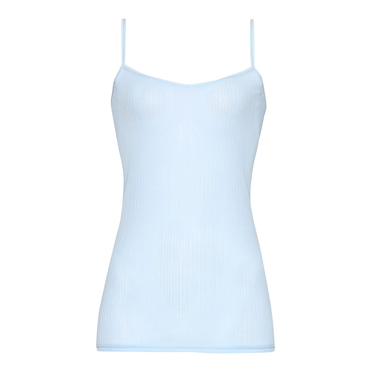 CLA192|ワコール WACOALクール 薄い、軽い、涼しい 肌着 キャミソール 綿混 汗取りパッド付き M/L/LL