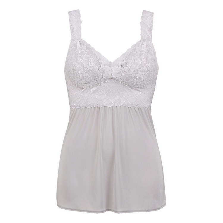 ES6340|ワコール ウイング キャミソール 吸汗速乾 カップ付きインナー M/L/LL/3L