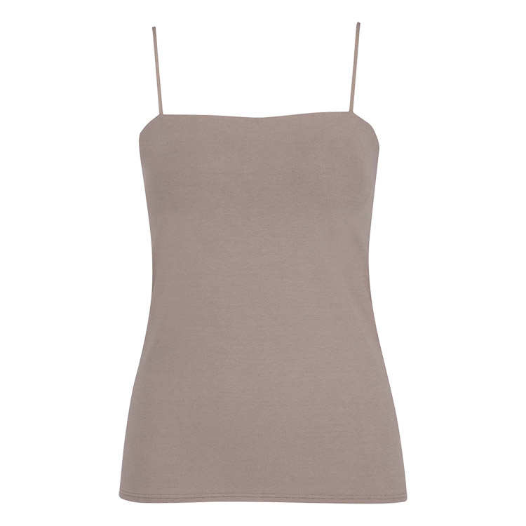 ET1093|ワコール ウイング シンクロブラトップ 綿混 ブラトップ カップ付きインナー ストラップ細め M/L/LL