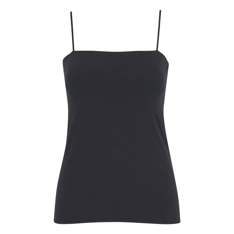 ET1093|ワコール ウイング シンクロブラトップ 綿混 ブラトップ カップ付きインナー ストラップ細め M/L/LL