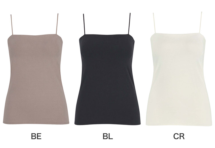 ET1093|ワコール ウイング シンクロブラトップ 綿混 ブラトップ カップ付きインナー ストラップ細め M/L/LL