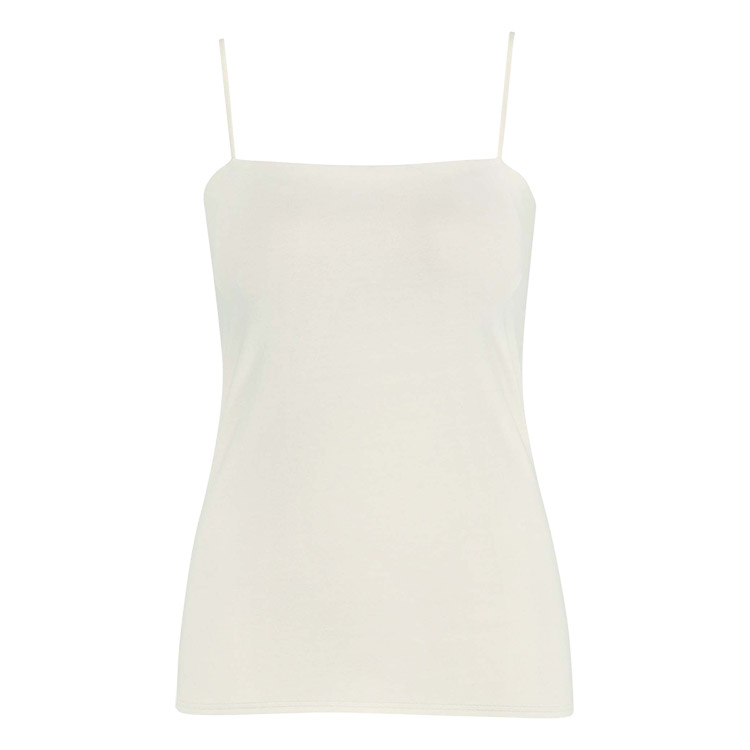 ET1093|ワコール ウイング シンクロブラトップ 綿混 ブラトップ カップ付きインナー ストラップ細め M/L/LL