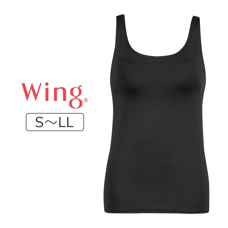 ET1152｜ワコール ウイング シンクロブラトップ 吸汗速乾 ブラトップ カップ付きインナー 環境配慮 S/M/L/LL