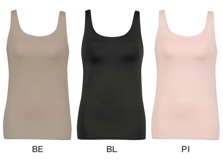 ET1152|ワコール ウイング シンクロブラトップ 吸汗速乾 ブラトップ カップ付きインナー 環境配慮 S/M/L/LL