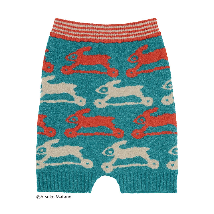 HQY013|ワコール アツコマタノ 毛パン 1分丈 はきこみ丈:ふかめ M-L