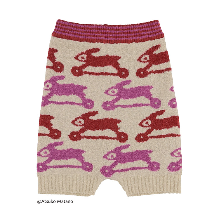 HQY013|ワコール アツコマタノ 毛パン 1分丈 はきこみ丈:ふかめ M-L