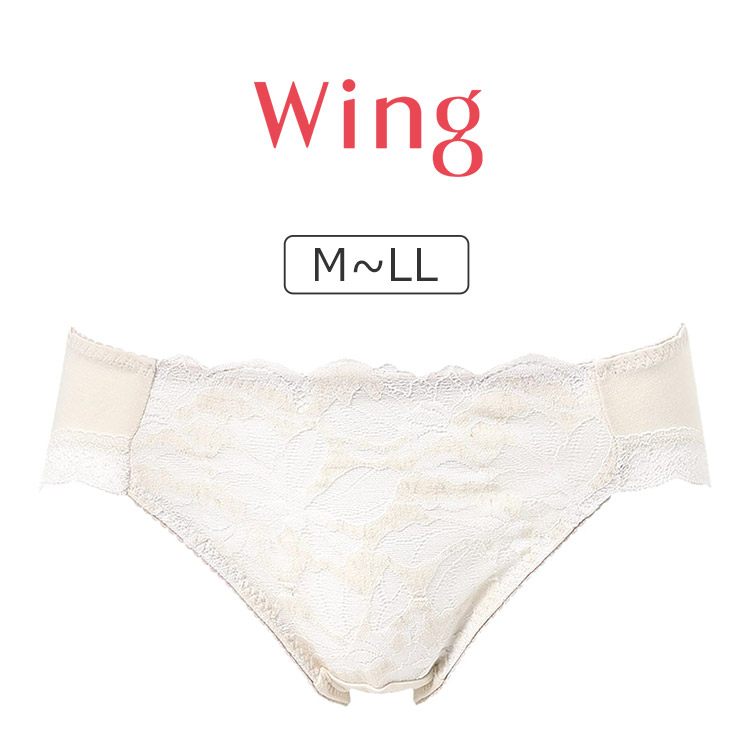 KF2868|ワコール ウイング もちっとふわっとブラ KB2368シリーズ スタンダードショーツ はきこみ丈 あさめ M/L/LL