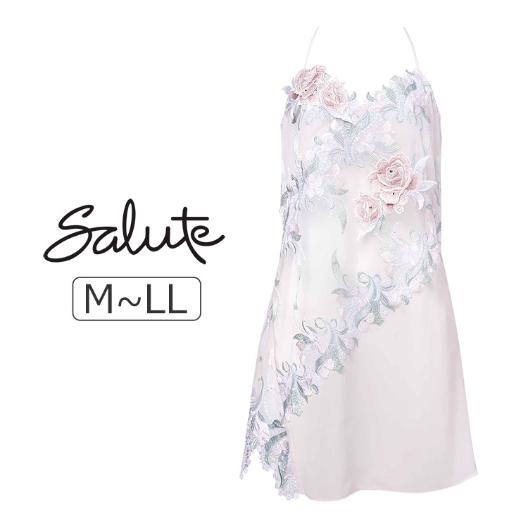 NTJ222|ワコール サルート 22グループ 22G ランジェリードレス M/L/LL