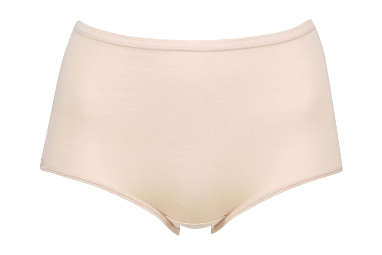 PPC301|ワコール ボディスエード 綿混 オーガニックコットン スタンダードショーツ はきこみ丈 ふかめ M/L