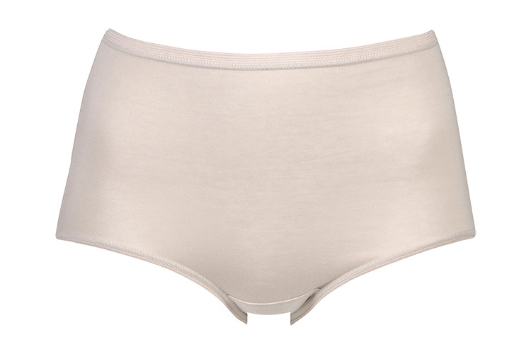 PPC301|ワコール ボディスエード 綿混 オーガニックコットン スタンダードショーツ はきこみ丈 ふかめ M/L