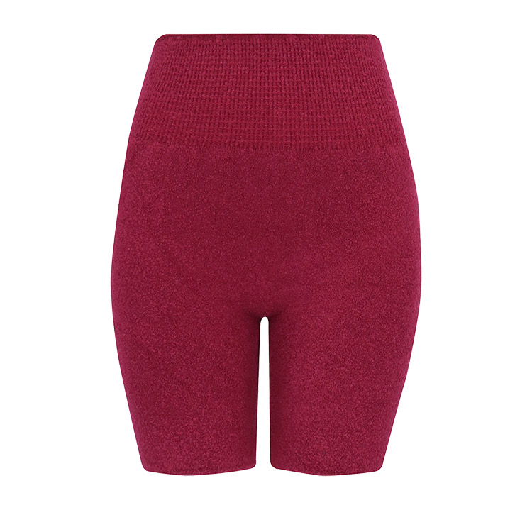 PPL717|ワコール ニットパンツ 毛パン 肌着 ボトムス ショート 3分丈 M-L