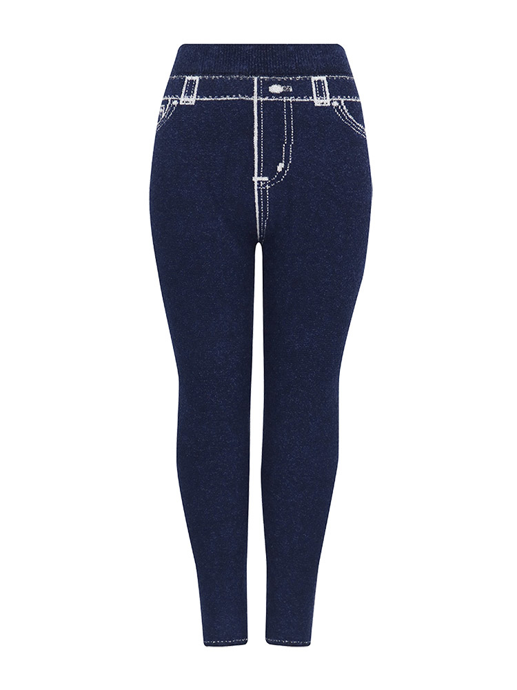 PPL767|ワコール ニットパンツ 毛パン 肌着 ボトムス 足首丈 M-L