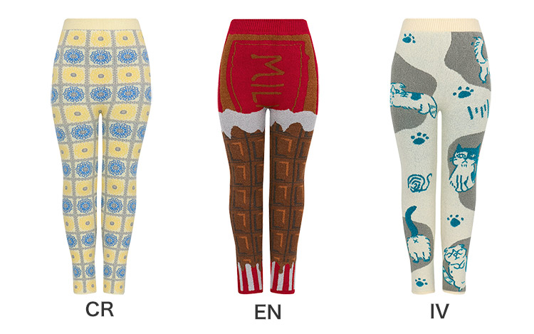 PPL767|ワコール ニットパンツ 毛パン 肌着 ボトムス 足首丈 M-L