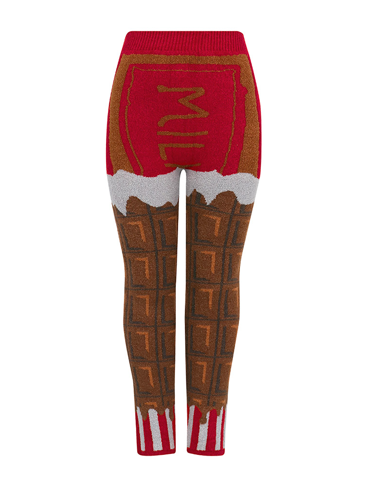 PPL767|ワコール ニットパンツ 毛パン 肌着 ボトムス 足首丈 M-L