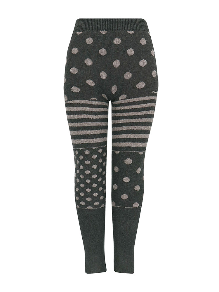 PPL767|ワコール ニットパンツ 毛パン 肌着 ボトムス 足首丈 M-L