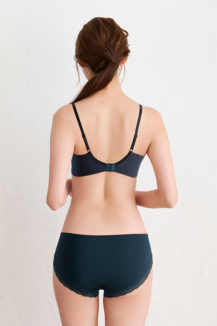 PXB118|ワコール ハグするブラ BXB418シリーズ スタンダードショーツ はきこみ丈:あさめ ローライズ M/L/LL/3L