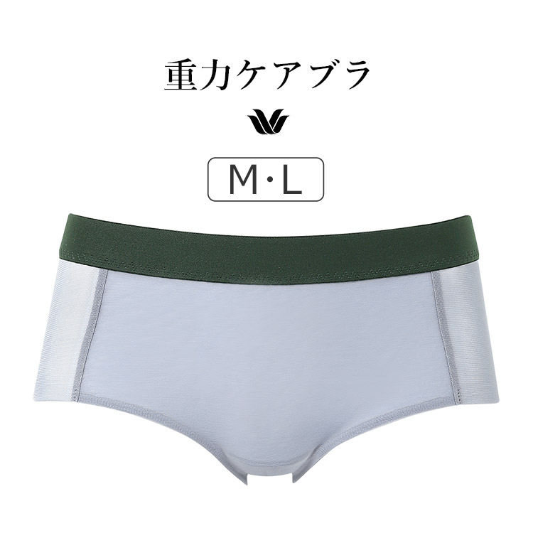 PXB614｜ワコール 重力ケアブラ BXB114シリーズ ボーイレングスショーツ シンプル M/L