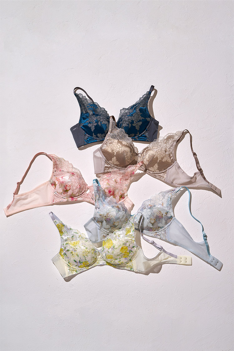 BXB194|ワコール 重力ケアブラ BXB194シリーズ ノンワイヤーブラ ABCDEFGカップ アンダー65/70/75/80/85cm