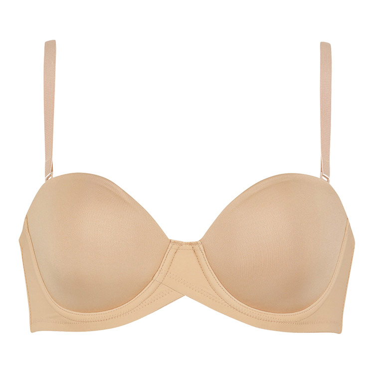 BXC610|ワコール パーソナルフィットブラ ジャストフィット サイズ別設計 ストラップレス ブラジャー単品 ABCDEFカップ アンダー 65/70/75/80/85cm