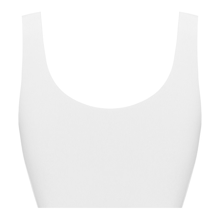 G068N-Top|トリンプ スロギー ゼロフィール 綿混 カップ付きハーフトップ S/M/L/LL