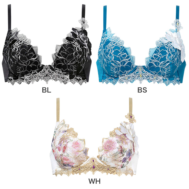 BTJ417|ワコール サルート 17グループ 17G ブラジャー単品 VIVA LINEブラ BCDEFGカップ アンダー65/70/75cm