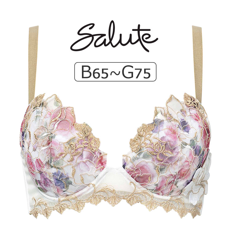 BTJ717|ワコール サルート 17グループ 17G ブラジャー単品 Real Up Bra BCDEFGカップ アンダー65/70/75cm