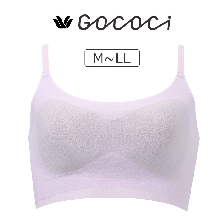 CGG271|ワコール GOCOCi ゴコチ 涼感タイプ カップ付きハーフトップ M/L/LL