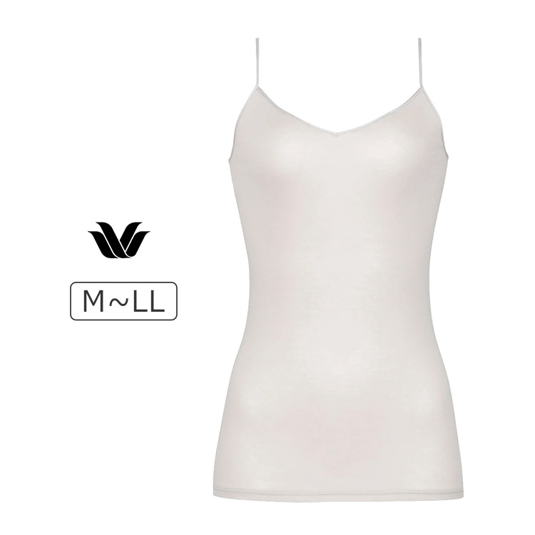 CLA129|ワコール オーガニックコットン100%タイプ キャミソール インナー M/L/LL