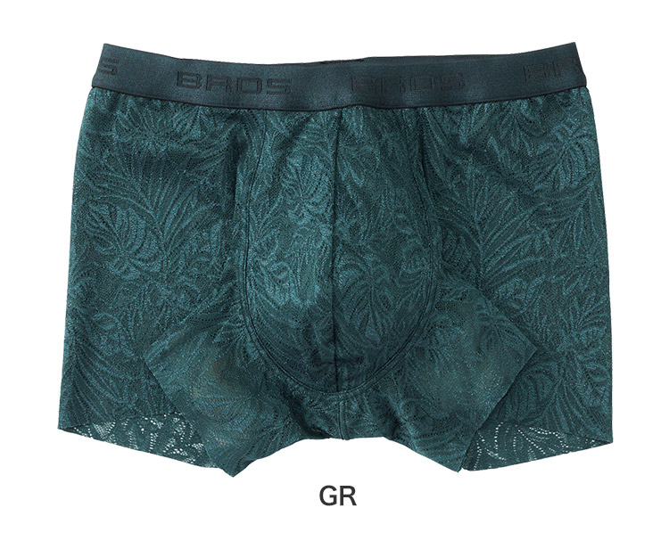 GT3341|ワコール ブロス BROS レースボクサー ボクサーパンツ メンズ 前閉じ S/M/L/LL