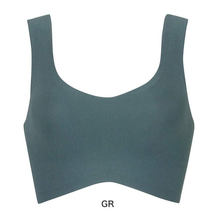 KB1031|ワコール ウイング 綿の贅沢 カップ付きハーフトップ S/M/L/LL/3L