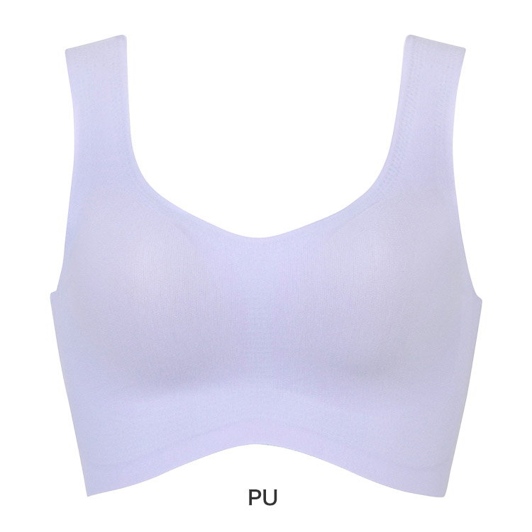 KB1031|ワコール ウイング 綿の贅沢 カップ付きハーフトップ S/M/L/LL/3L