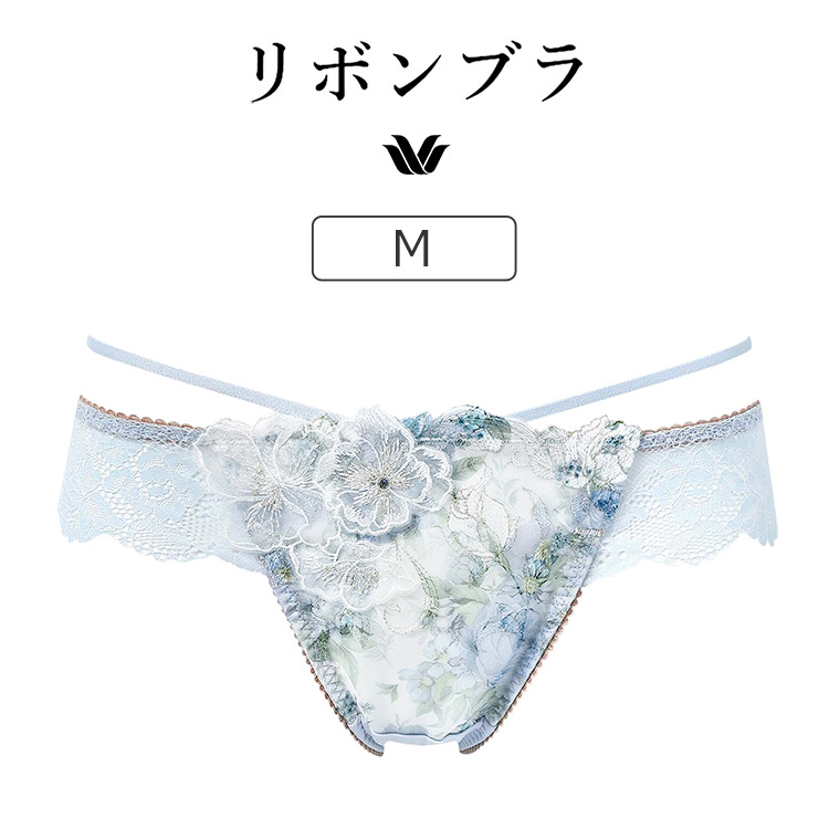 PXB490｜ワコール リボンブラ 胸もとフィットながもち BXB490シリーズ Ｔバックショーツ M