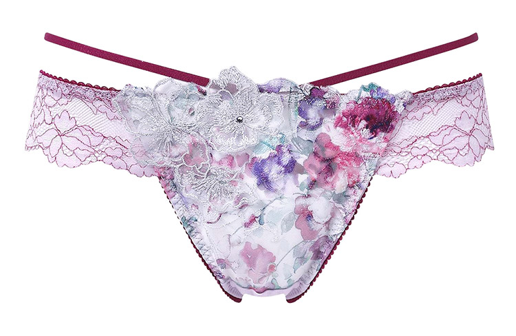 PXB490|ワコール リボンブラ 胸もとフィットながもち BXB490シリーズ Tバックショーツ M