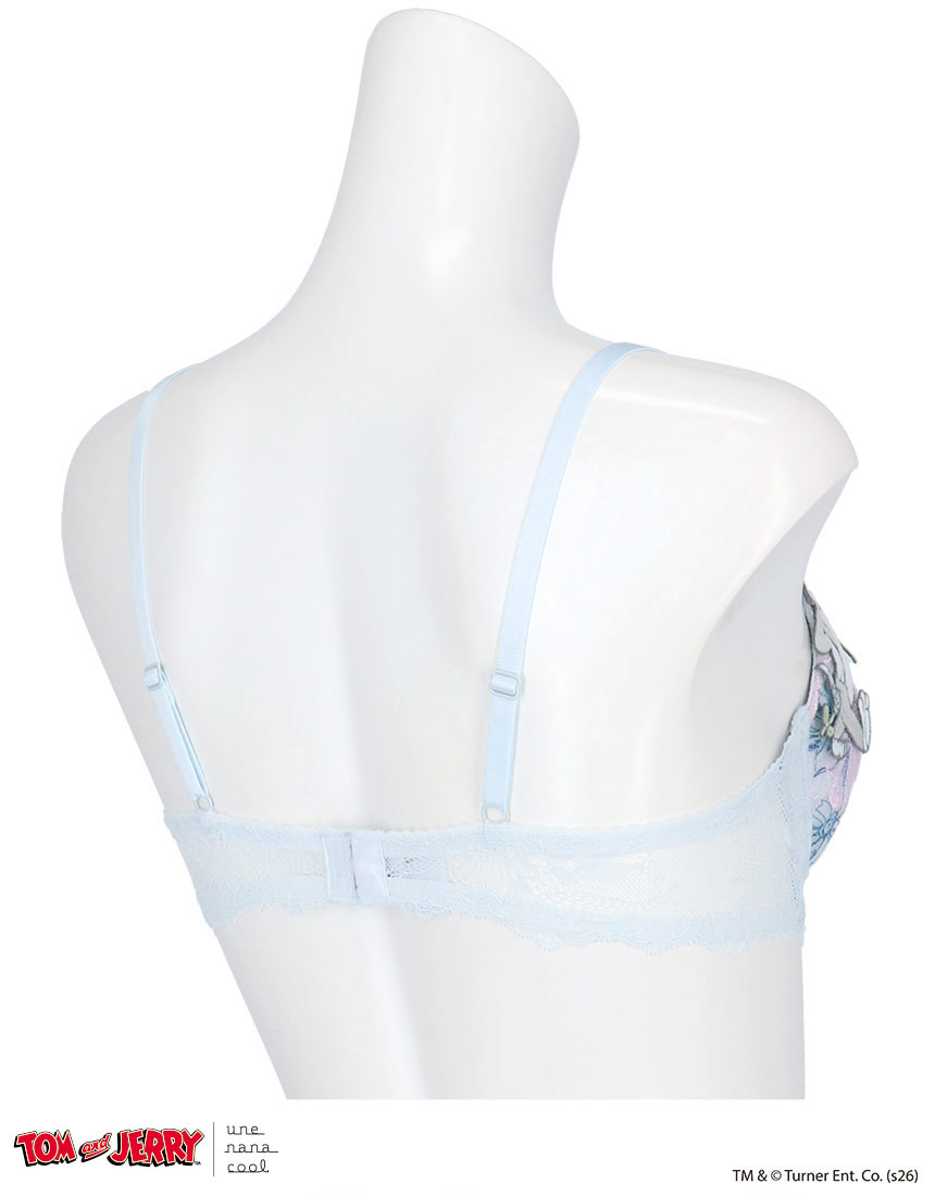 BUN215|ウンナナクール une nana cool トムとジェリー × une nana cool ブラジャー単品 BCDEFカップ アンダー 65/70/75cm