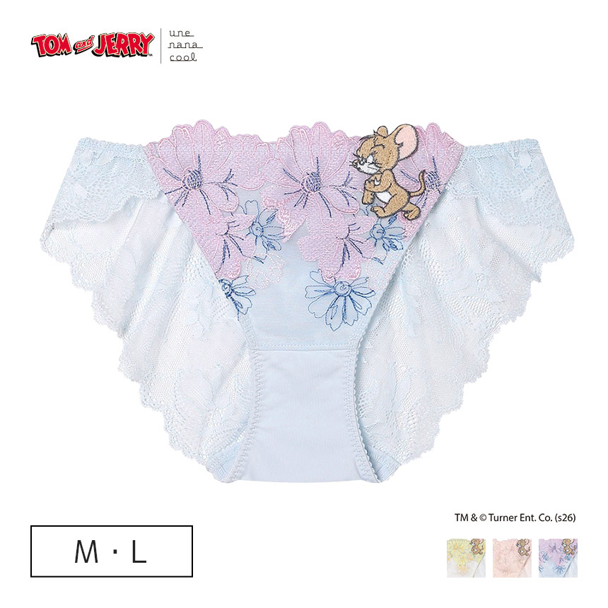 PUN215|ウンナナクール une nana cool トムとジェリー × une nana cool スタンダードショーツ M/L