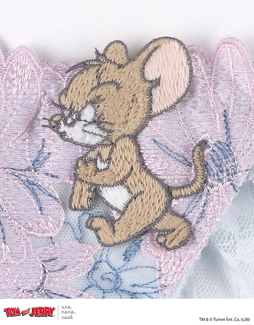 PUN215|ウンナナクール une nana cool トムとジェリー × une nana cool スタンダードショーツ M/L