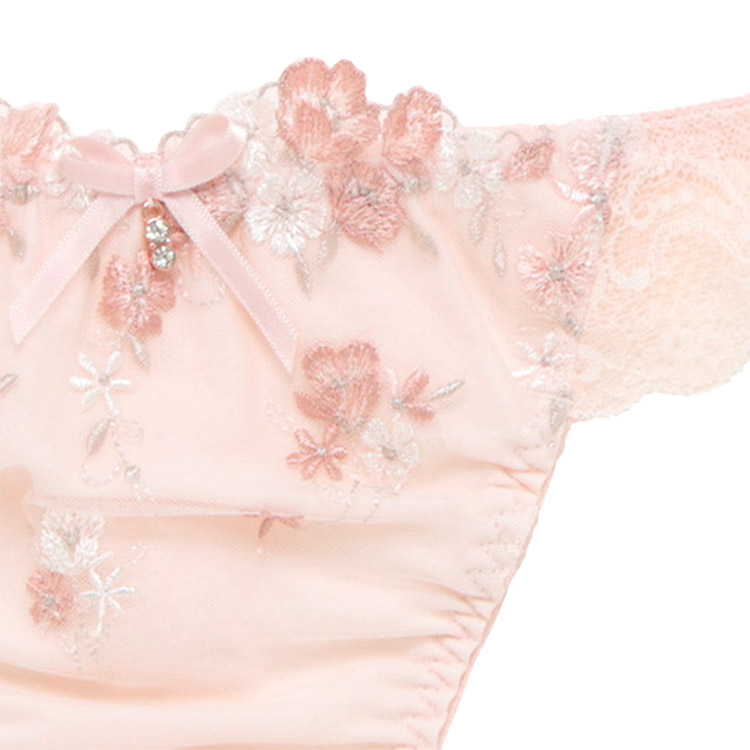 25-58121|ナルエー ラプン・フルール 25-58521シリーズ Tバックショーツ M