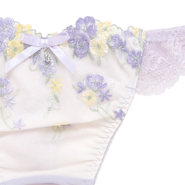 25-58121|ナルエー ラプン・フルール 25-58521シリーズ Tバックショーツ M