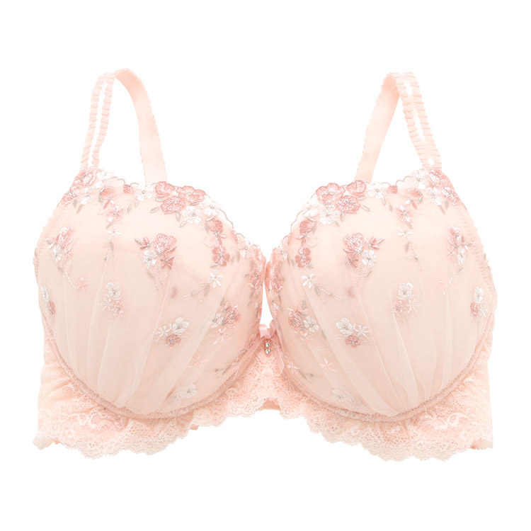 25-58521|ナルエー ラプン・フルール 25-58521シリーズ ブラジャー単品 グラマアップ GHIカップ アンダー65/70/75/80/85cm