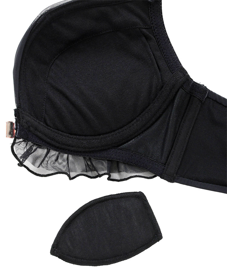 26-38515|ナルエー 26-38515シリーズ ブラジャー単品 Lワイヤーブラ フロントホック CDEFカップ アンダー65/70/75cm