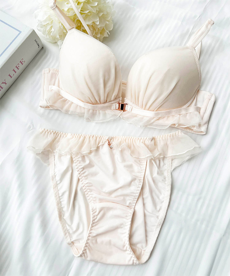 26-38515|ナルエー 26-38515シリーズ ブラジャー単品 Lワイヤーブラ フロントホック CDEFカップ アンダー65/70/75cm