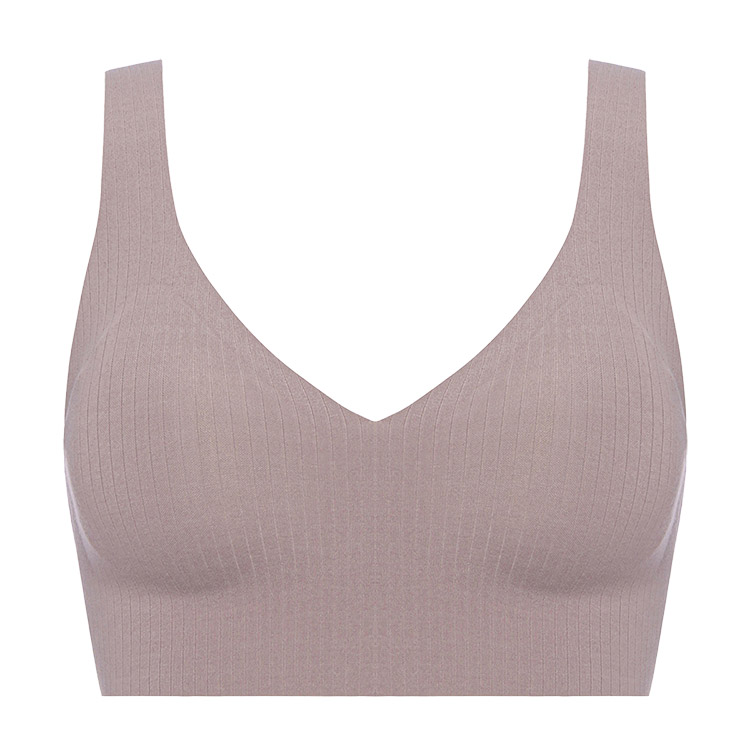 G088Bralette|トリンプ スロギー ゼロフィール オーガニックコットン ノンワイヤーブラ ブラレット S/M/L/LL